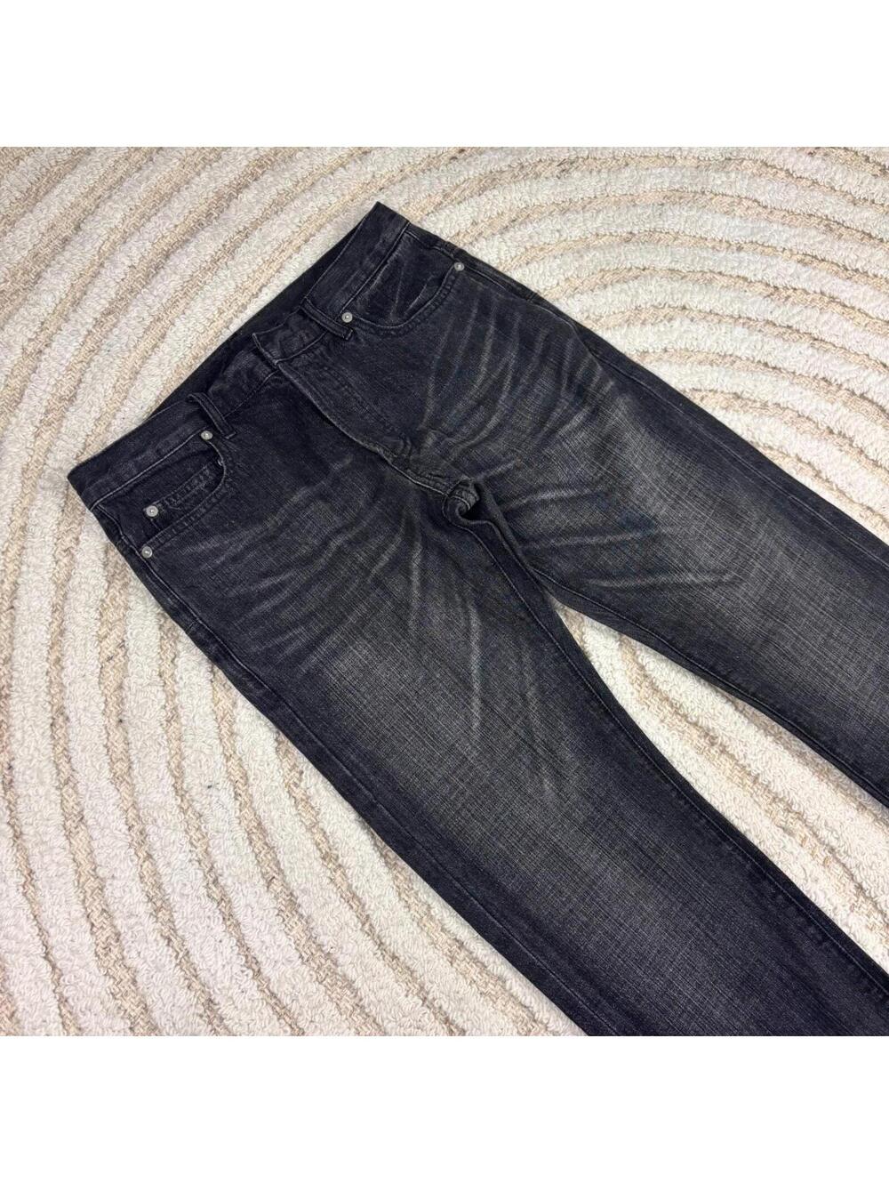 Dior Homme AW05 Black Wash Denim Jeans Size 30 (Hedi Slimane Era)